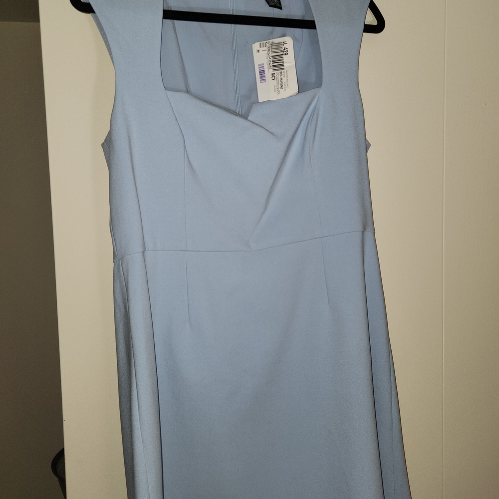 French Connection Light Blue Mini Dress